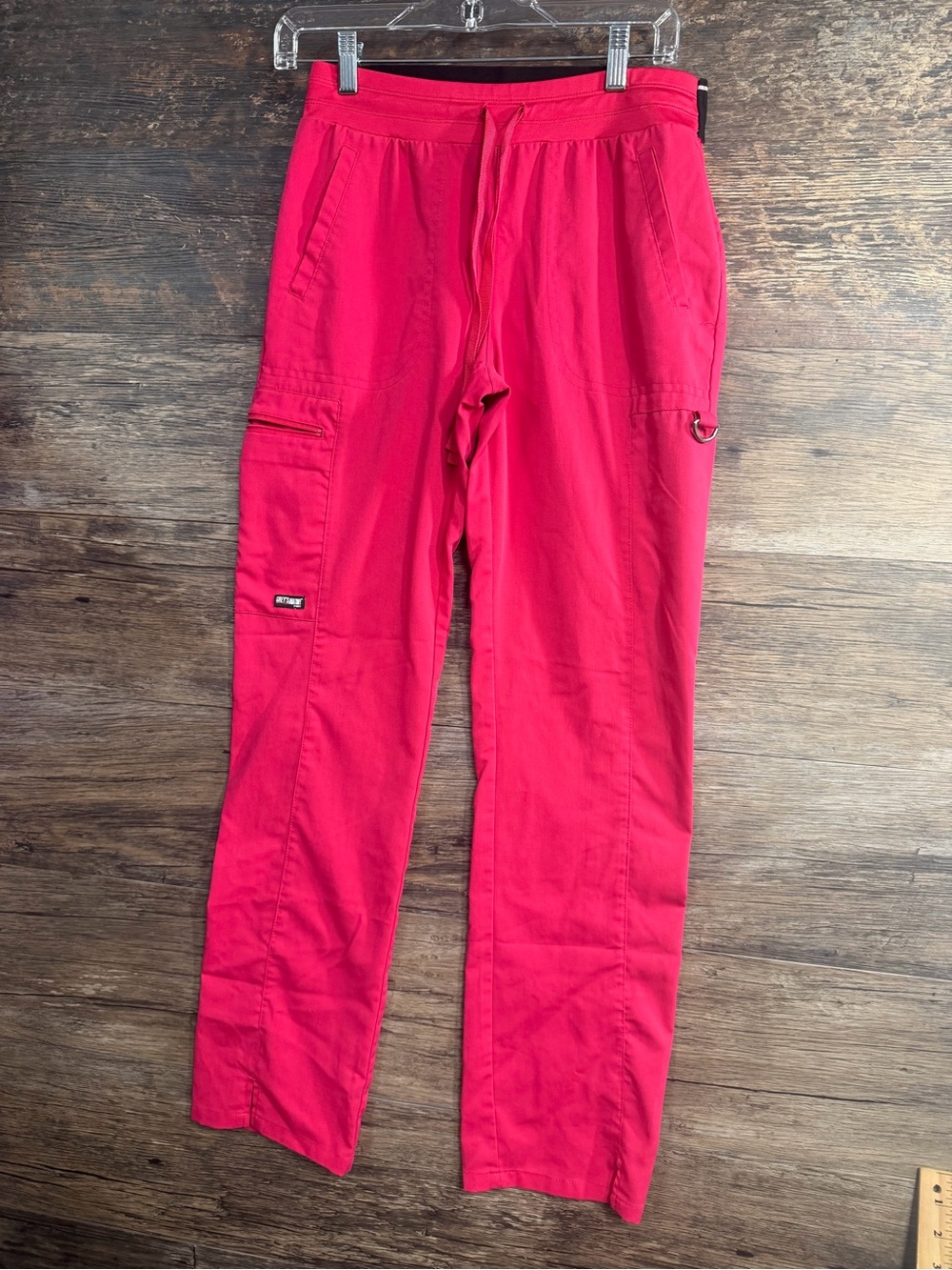 Grey's Anatomy Bright Pink Cargo Scrub Pants